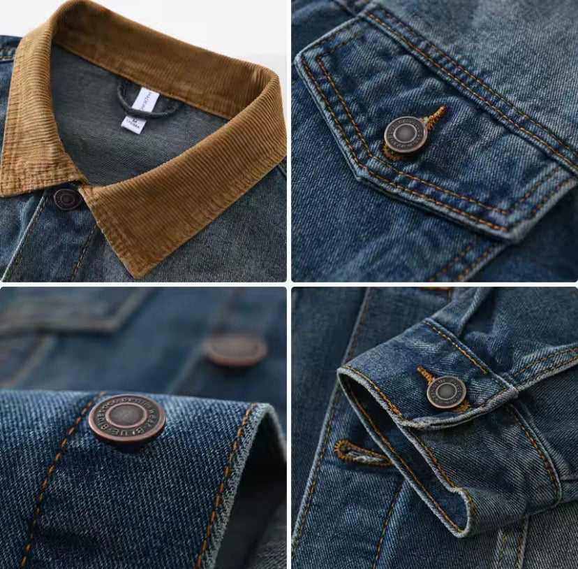 Veste Jeans Vintage – Denim robuste