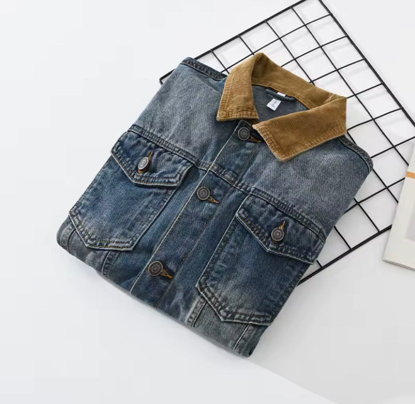 Veste Jeans Vintage – Denim robuste